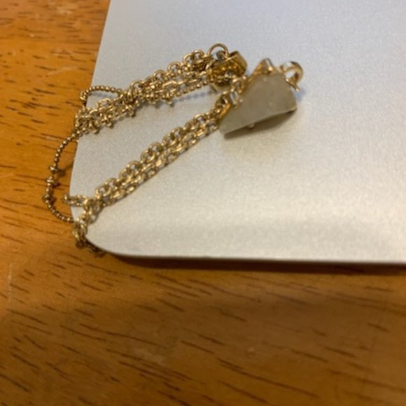 Gold Tone back Prong Earrings - Picture 10 of 10